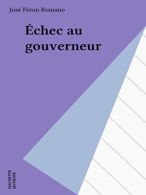 cover image of Échec au gouverneur